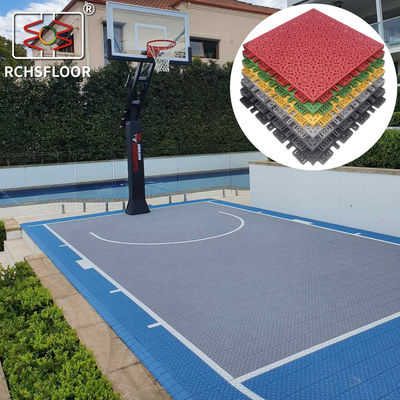 PP Modular Sport Fliesen 340mm*340mm Polypropylen Basketballplatz