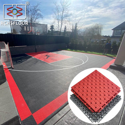 Modulare Sportfliesen für den Hinterhof und Volleyball