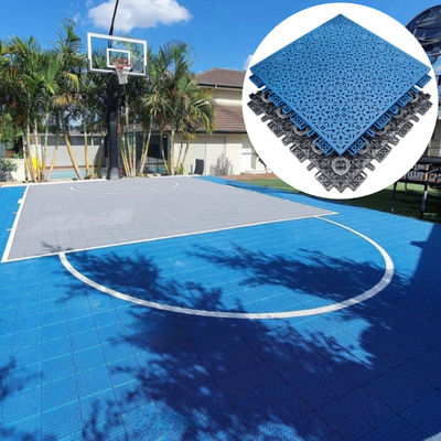 Badminton Tennis Pickleball Basketball Court Outdoor Sport Fliesen Verzahnung