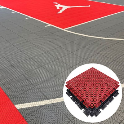 Pp Verzahnung Badminton Tischtennis Basketball Sportplatz Fliesen im Freien