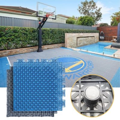 Outdoor Indoor PVC Pickleball Tennis Basketball Platz Oberflächenfliesen Verriegelung
