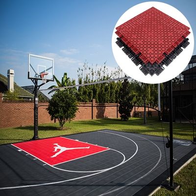 Indoor Sport Outdoor Badminton Basketball Court Bodenfliesen Verriegelung