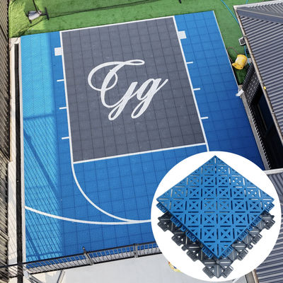 PP-Verriegelung 3x3 Basketball-Streetball-Platz Fliesen einfach zu installieren