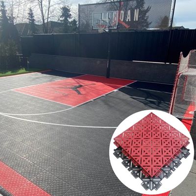 RCHS Portable Multi-Purpose Basketball Court Fliesen Außensport Fußboden