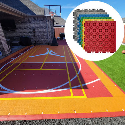 Tennis im Freien Pickleball Basketball Court Verriegelung von Sportfußbodenfliesen