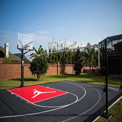 Außenbereich Multi Sport Verriegelung Fliesen PVC Pp Vinyl Basketballplatz Boden
