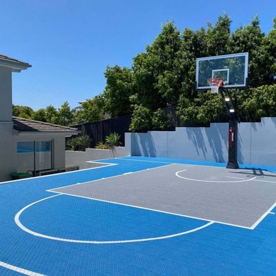 Outdoor-Verknüpfung Badminton Pickleball Basketball Court Bodenfliesen Matte Sportboden